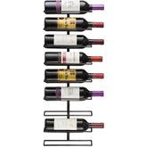 9 Bottle Wall Mounted Wine Rack